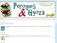 Tablet Screenshot of perogiesandgyoza.com